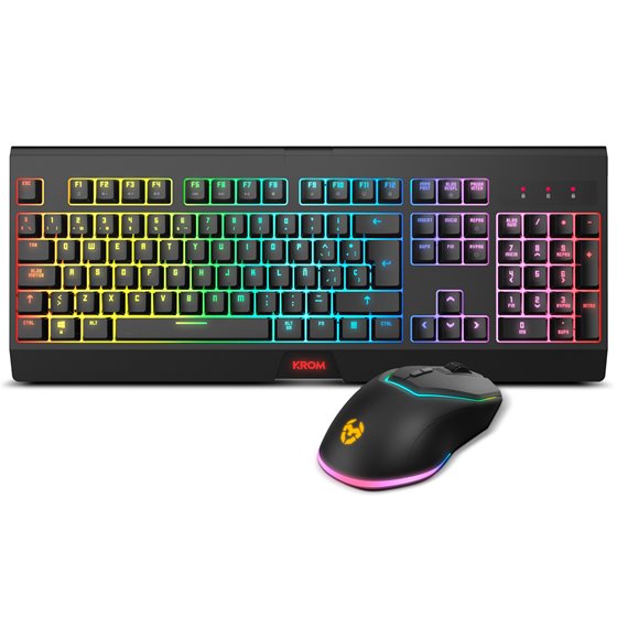 KABALA teclado Ratón incluido Juego RF inalámbrico QWERTY Español Negro