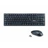 245221 teclado Ratón incluido Oficina RF inalámbrico QWERTY Español Negro