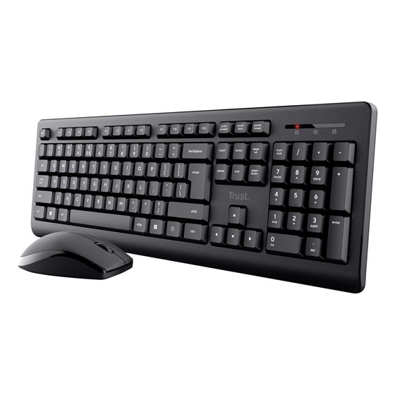 Primo teclado Ratón incluido RF inalámbrico QWERTY Español Negro