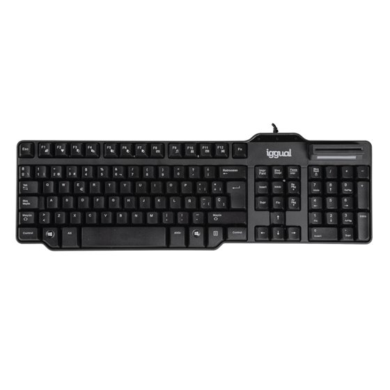 Teclado con lector DNI CK-ID-DNI SMARTcard