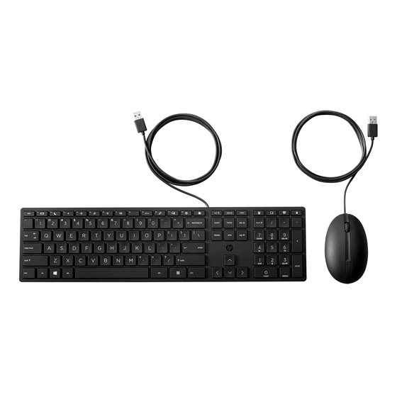 Teclado y ratón con cables Desktop 320MK