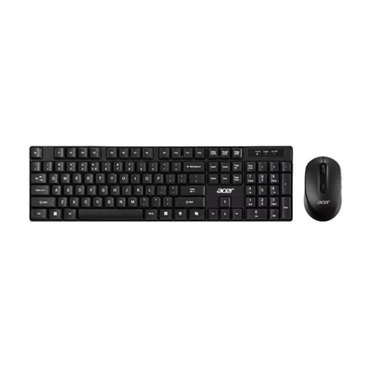 AAK400 teclado Ratón incluido Oficina USB Negro, Berenjena