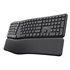 Keyra Teclado inalámbrico multidispositivo ergonómico