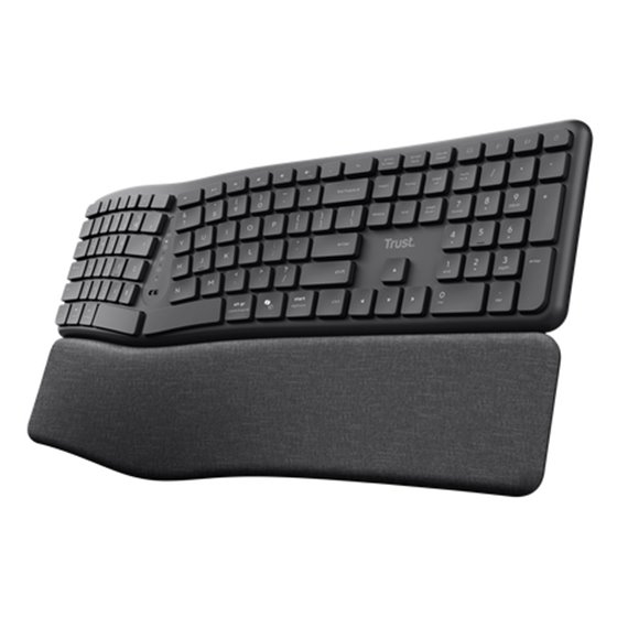 Keyra Teclado inalámbrico multidispositivo ergonómico