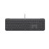 Signature Slim Wired K620 For Business teclado Universal USB QWERTY Español Grafito