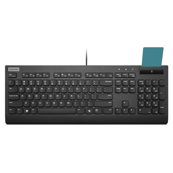 Smartcard Wired keyboard II teclado Oficina USB Español Negro