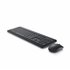 KM3322W teclado Ratón incluido Oficina RF inalámbrico QWERTY Español Negro