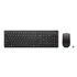 4X31R64484 teclado Ratón incluido Oficina RF inalámbrico Español Negro