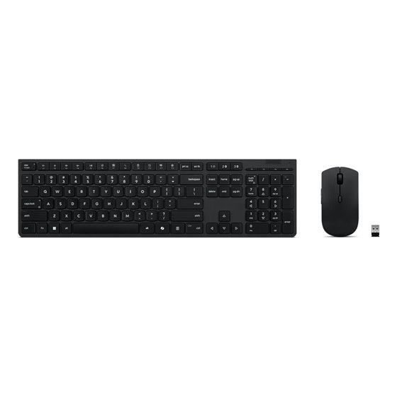 4X31R64357 teclado Ratón incluido Oficina RF Wireless + Bluetooth QWERTY Español Gris