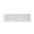 PRO WIRELESS SILVER ESPANOL teclado Hogar / Oficina USB + Bluetooth QWERTY Español Blanco