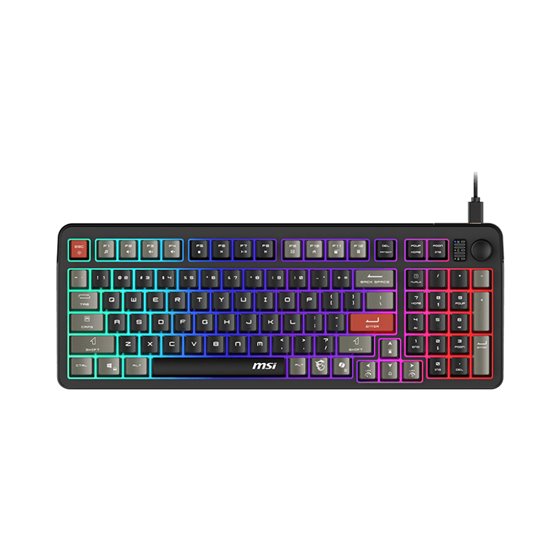 FORGE GK110 teclado Juego USB QWERTY Español Negro