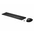 655 WRLS KB/MSE Combo FR teclado Ratón incluido Oficina RF inalámbrico Negro
