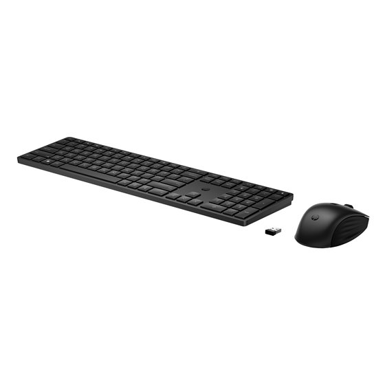 655 WRLS KB/MSE Combo FR teclado Ratón incluido Oficina RF inalámbrico Negro