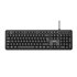 Teclado USB estándar CK-OFFICE-105T negro