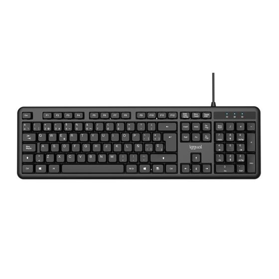 Teclado USB estándar CK-OFFICE-105T negro