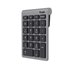 Xalas teclado numérico Portátil/PC RF inalámbrico Plata