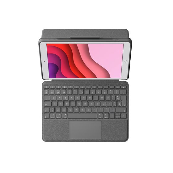 920-009627 teclado para móvil QWERTY Español Smart Connector Grafito