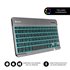 Teclado Retroiluminado Bluetooth Smart Backlit BT Keyboard Grey