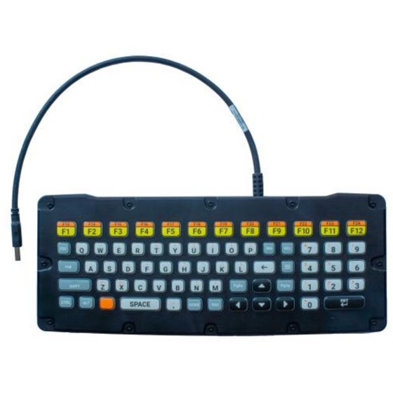 KYBD-QW-ET-S-1 teclado para móvil QWERTY Inglés USB Multicolor