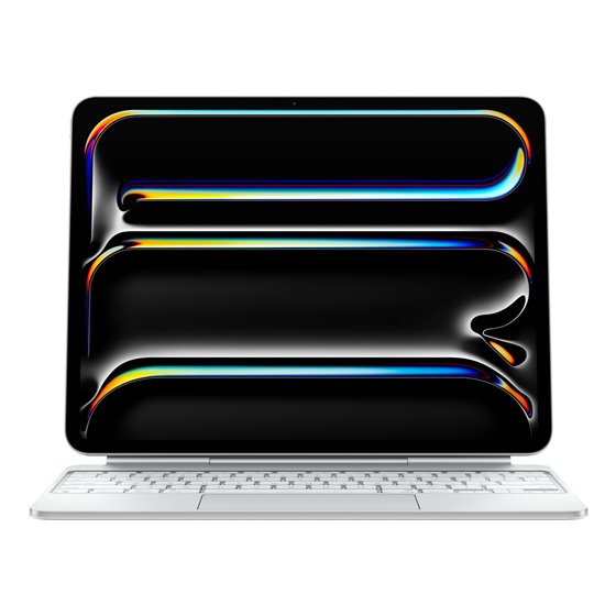 Magic Keyboard para el iPad Pro de 13 pulgadas (M4) - Inglés internacional - Blanco