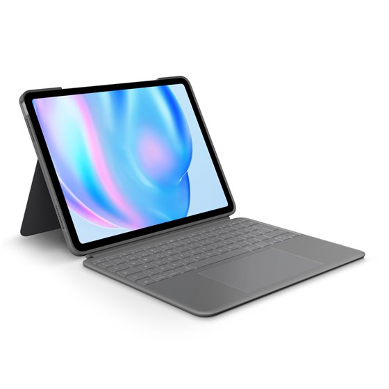 Combo Touch, Funda con Teclado, iPad Air 13 Pulgadas (M2)(2024) - Teclado retroiluminado extraíble con Soporte abatible, Escritu