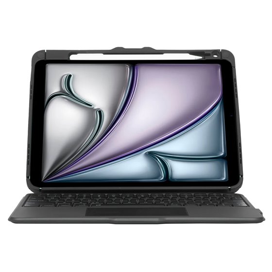 VersaVu QWERTY Nórdico Bluetooth Negro