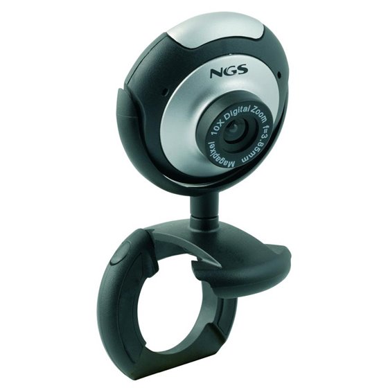 XpressCam300 cámara web 5 MP USB 2.0 Negro, Plata