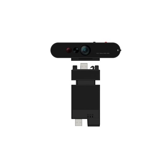 ThinkVision MC60 (S) cámara web 1920 x 1080 Pixeles USB 2.0 Negro