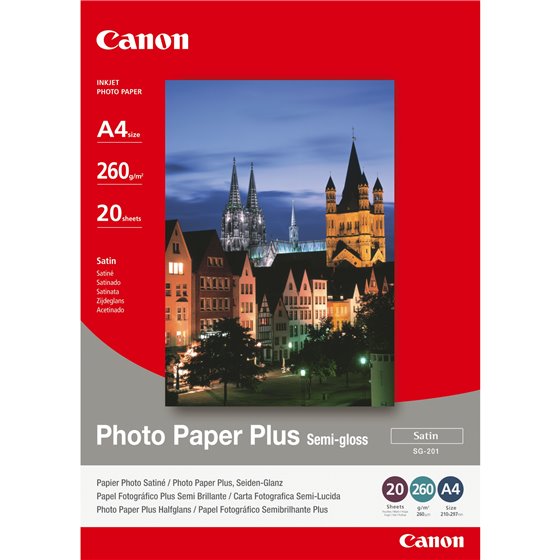 1686B021 papel fotográfico A4 Satén
