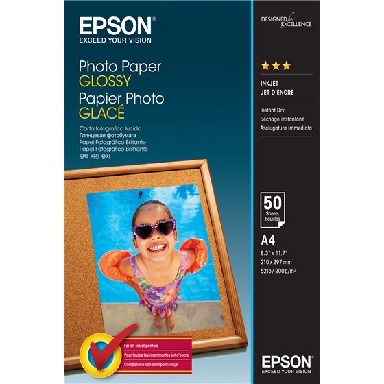 Photo Paper Glossy - A4 - 50 Hojas