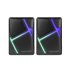 MS-H, Altavoces Gaming RGB Flow, Drivers Invertidos y Sonido 3D-Surround 10W, Altavoces Compactos con Caja de Control de Volumen