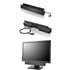 USB Soundbar Negro 2.0 canales 2,5 W