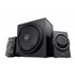 Yuri conjunto de altavoces 60 W Universal Negro 2.1 canales De 1 vía 15 W