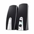 24660 conjunto de altavoces 5 W PC/ordenador portátil Negro, Metálico 2.0 canales
