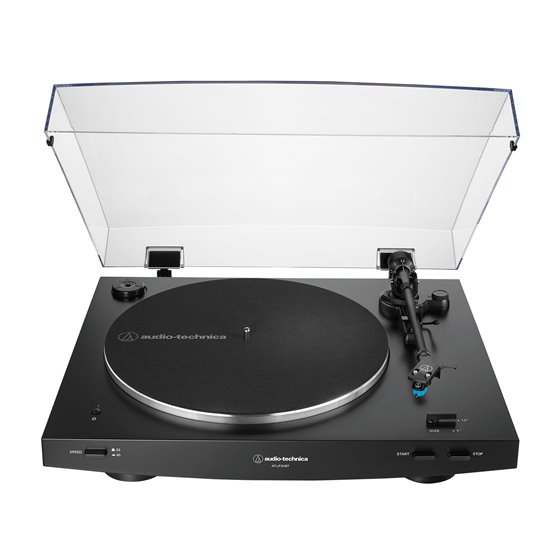 AT-LP3XBTBK tocadisco Tocadiscos de tracción por correa Negro Totalmente automático