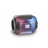 MSBAX, Altavoz Bluetooth RGB, Compacto,10W, USB/MicroSD/Radio, Negro