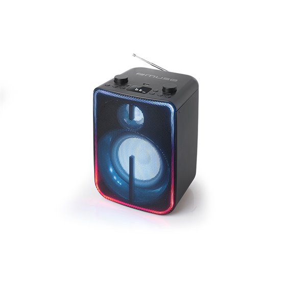 M-1802 DJ Altavoz monofónico portátil Negro 60 W