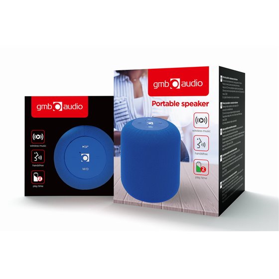SPK-BT-15-B altavoz portátil o de fiesta Altavoz monofónico portátil Azul 5 W