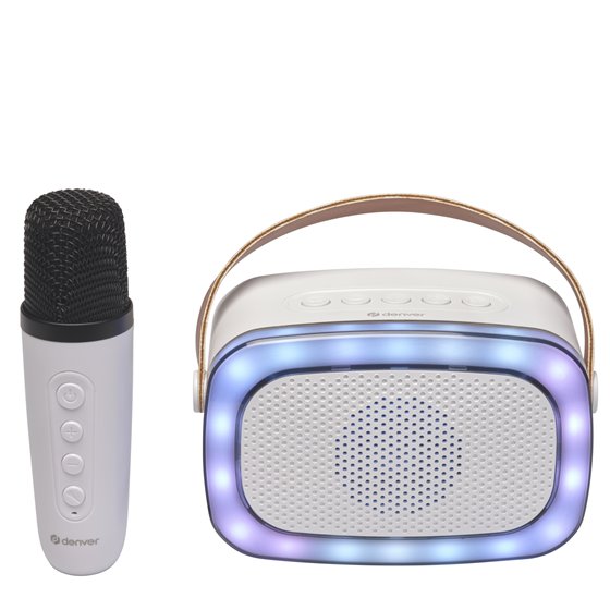 BTM-610 altavoz portátil o de fiesta Blanco 10 W