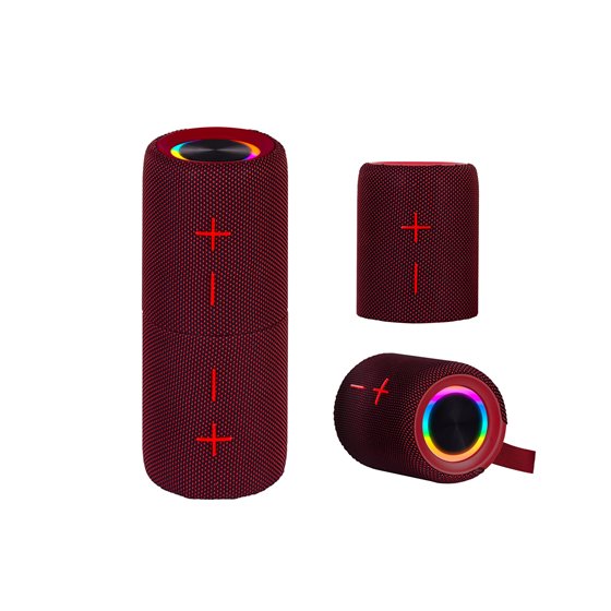 XR 8A44 DOUBLE Altavoz portátil estéreo Rojo 20 W