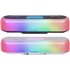 MSB-ORB, Altavoz Portátil + Barra de Sonido 20W, Iluminación Orbilight RGB 360º, Soundbar con Sistema de Triple Driver, Altavoce