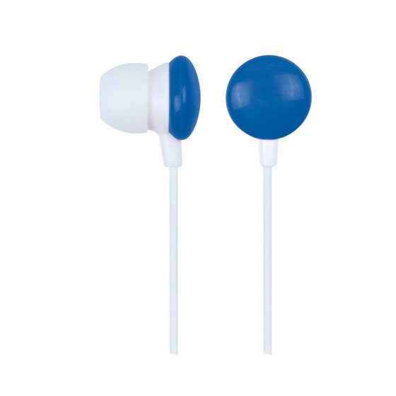 GMB Audio MHP-EP-001-B auricular y casco Auriculares Alámbrico Dentro de oído Música Azul, Blanco