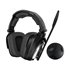 HXAIR auricular y casco Auriculares Inalámbrico Diadema Juego Negro, Plata