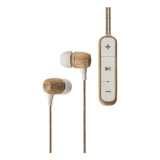Earphones Eco BT Auriculares Inalámbrico Dentro de oído Llamadas/Música Bluetooth Madera