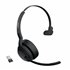 Evolve2 55 Auriculares Inalámbrico Diadema Oficina/Centro de llamadas USB Tipo C Bluetooth Base de carga Negro