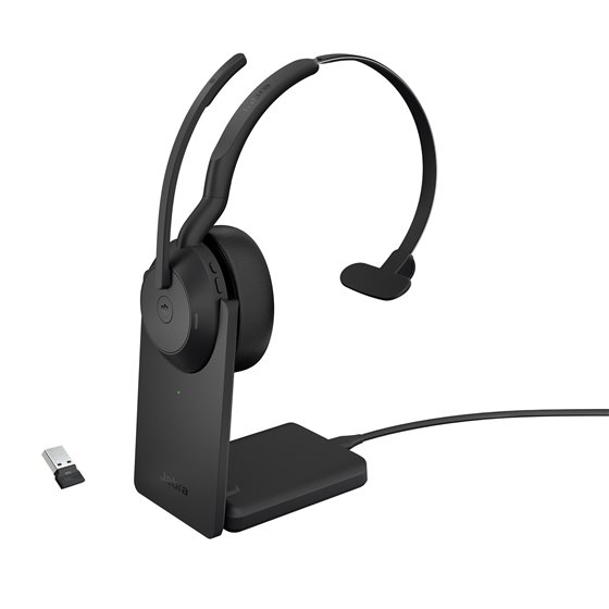 Evolve2 55 Auriculares Inalámbrico Diadema Oficina/Centro de llamadas USB Tipo C Bluetooth Negro