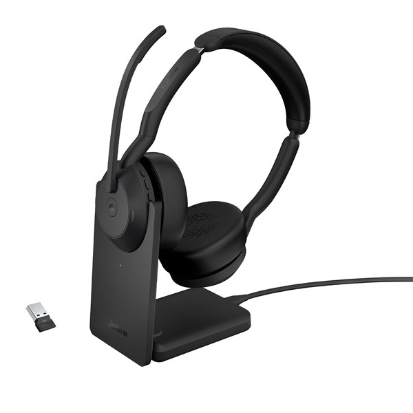 Evolve2 55 Auriculares Inalámbrico Diadema Oficina/Centro de llamadas USB Tipo C Bluetooth Negro