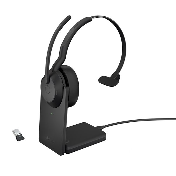 Evolve2 55 Auriculares Inalámbrico Diadema Oficina/Centro de llamadas USB Tipo C Bluetooth Negro
