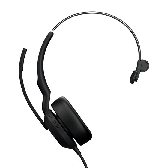 Evolve2 50 Auriculares Alámbrico Diadema Oficina/Centro de llamadas USB tipo A Bluetooth Negro