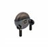 Snail Auriculares Inalámbricos + Micrófono Bluetooth con Estuche de Carga, Gris/Negros
